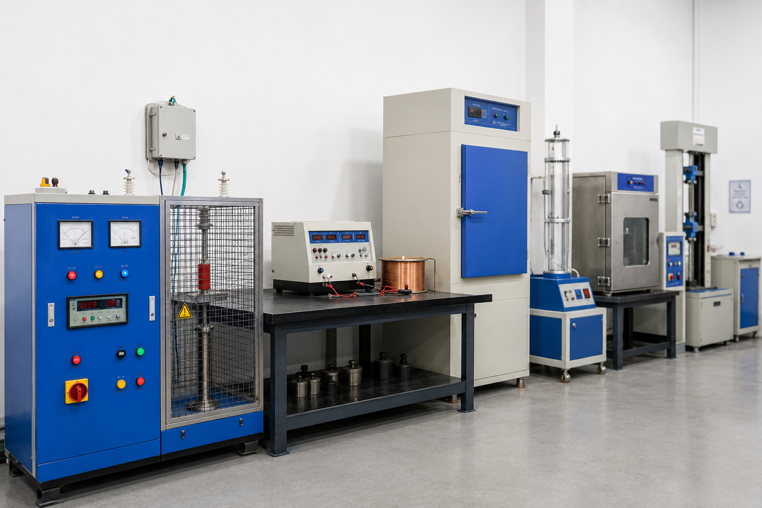High voltage testing lab
